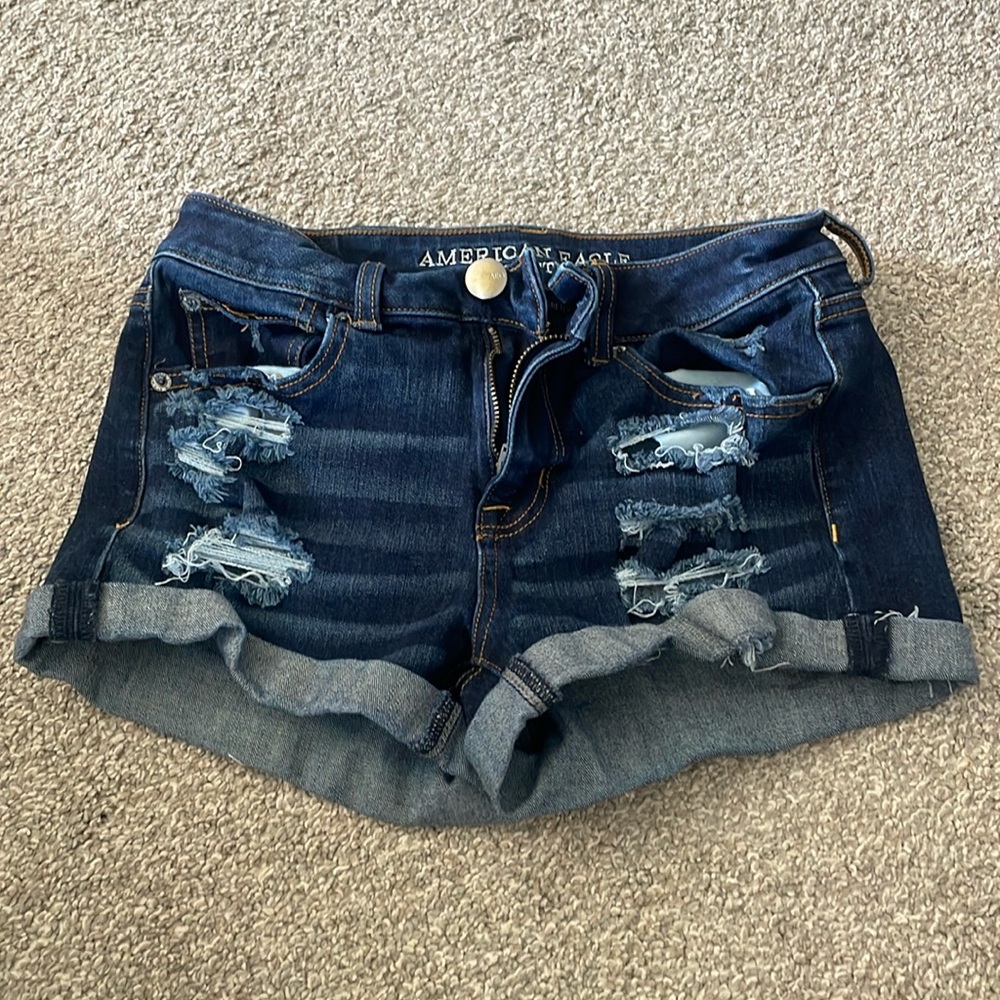 American Eagle High Rise Shortie size 4